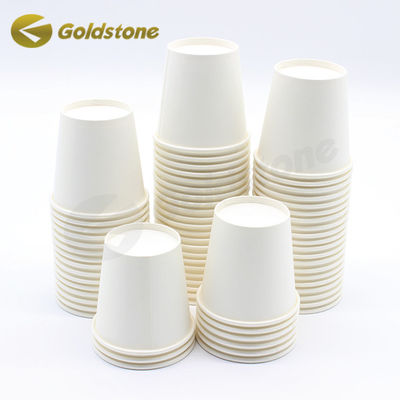 Plastik Bebas Single Wall Paper Cup Hijau Berkelanjutan 12 Oz cangkir kopi sekali pakai