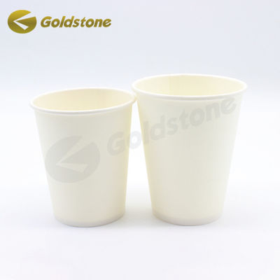 Single PE Coated Yogurt Paper Cups Untuk Yogurt Resistant Untuk Kelembaban Dan Lemak