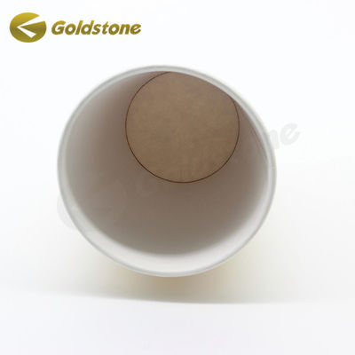 Custom Size Brown Kraft Paper Cup 12 Oz Ripple Cups Branding yang dapat disesuaikan
