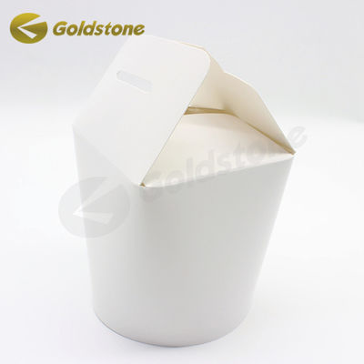 8oz Stamped Takeaway Food Packaging Personalize Biodegradable To Go Container