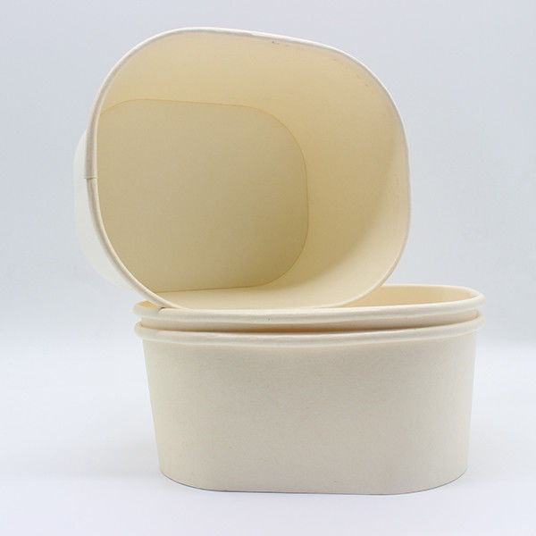 Eco Paper Take Out Container Mangkuk kustomisasi untuk kemasan makanan sehat yang aman 1
