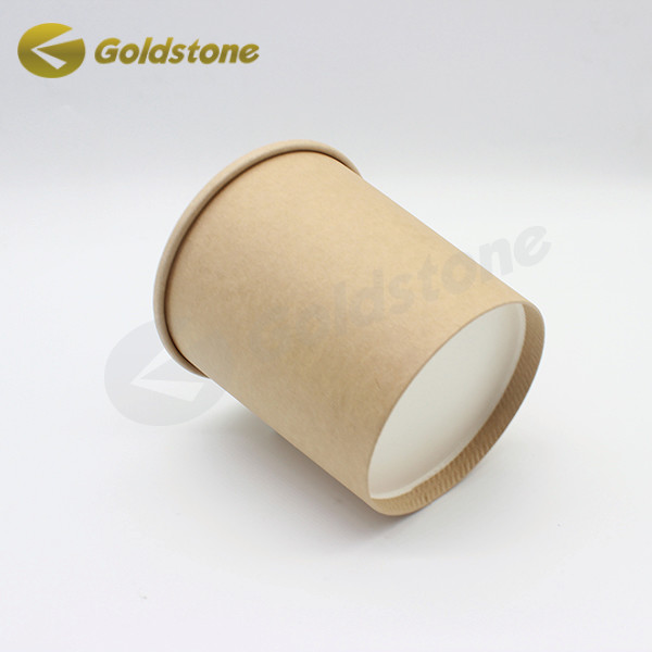 8oz Cold Drink Cup Yogurt Paper Cups Custom Size Kraft Paper Cups 0