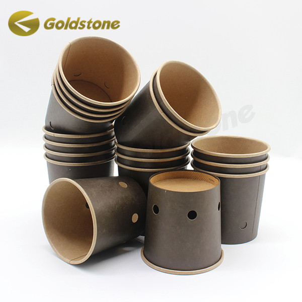 5 Gal Bucket kertas coklat kertas dinding tunggal Bucket ayam goreng Bucket 5 galon 0